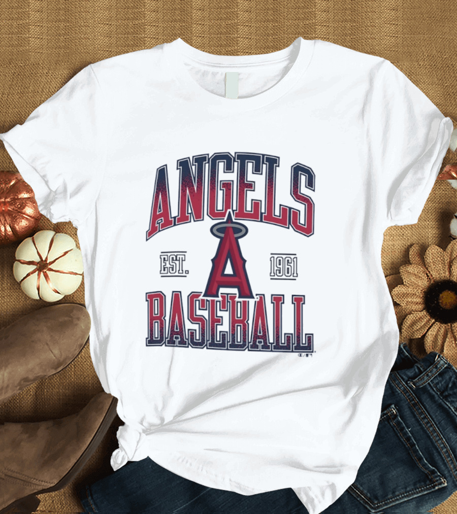 Angels Baseball Est 1961 Los Angeles Angels T-Shirt