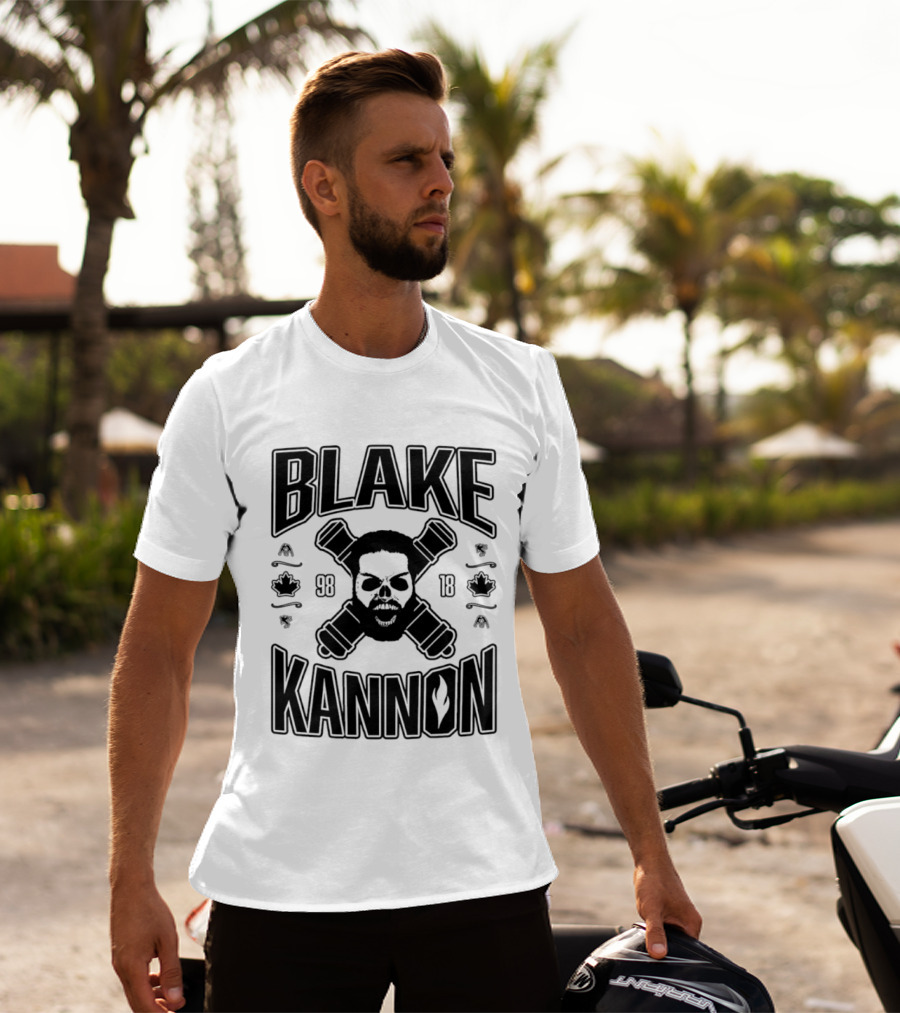 Blake Kannon 98 18 Skull Cannons Wrestling T-Shirt