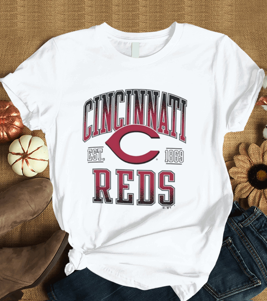 Cincinnati Reds Est 1869 MLB Baseball Team T-Shirt