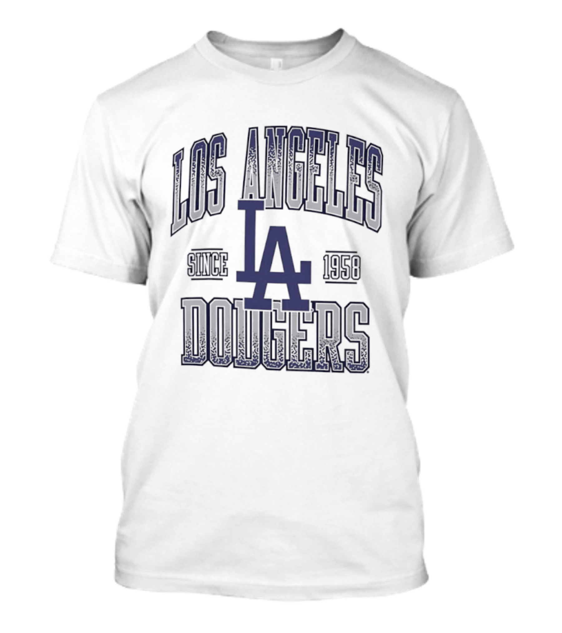 Los Angeles Dodgers LA Since 1958 MLB Baseball T-Shirt