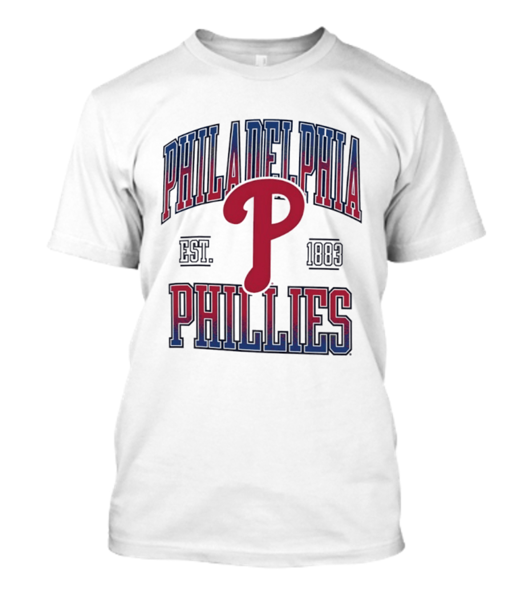 Philadelphia Phillies Est 1883 MLB Baseball P Icon Classic Team T-Shirt