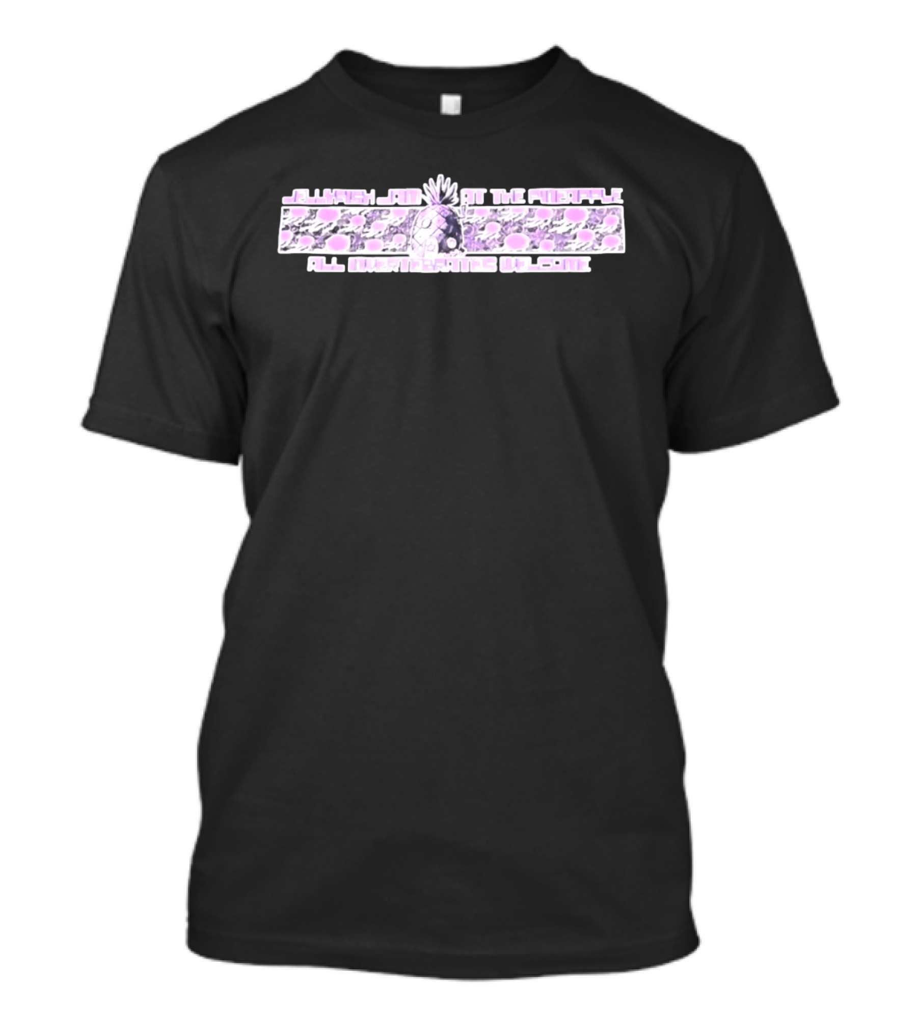 Jellyfish Jam At The Pineapple All Invertebrates Welcome T-Shirt