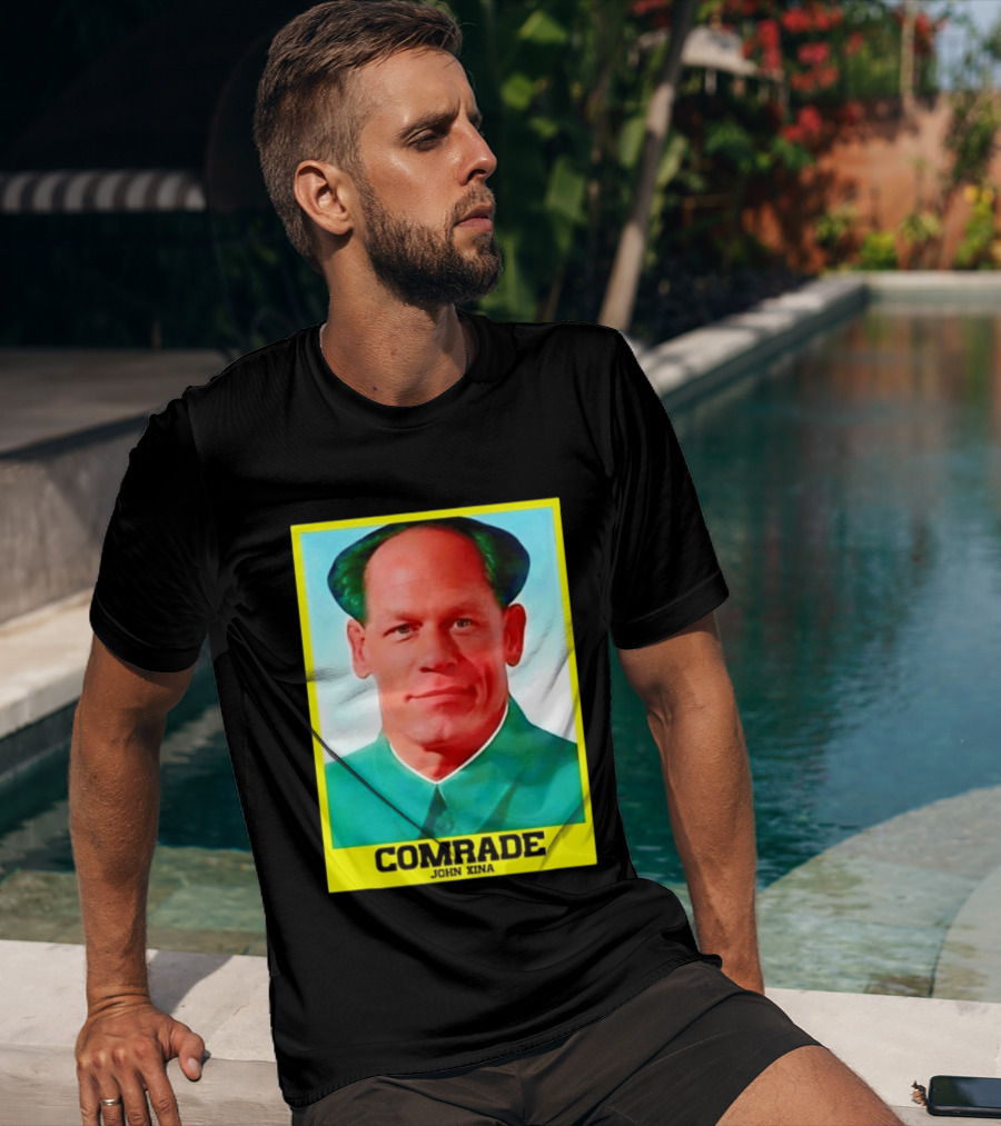 Comrade John Xina Meme Mao Zedong Parody Image T-Shirt