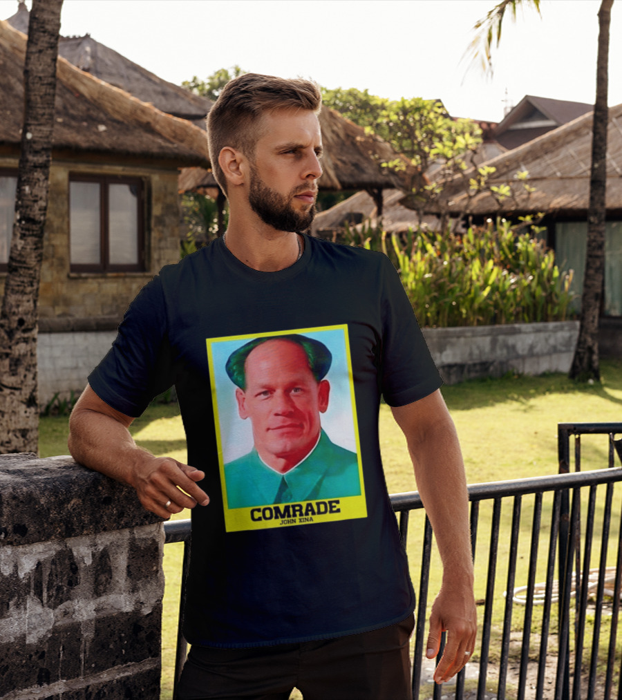 Comrade John Xina Meme Mao Zedong Parody Image T-Shirt