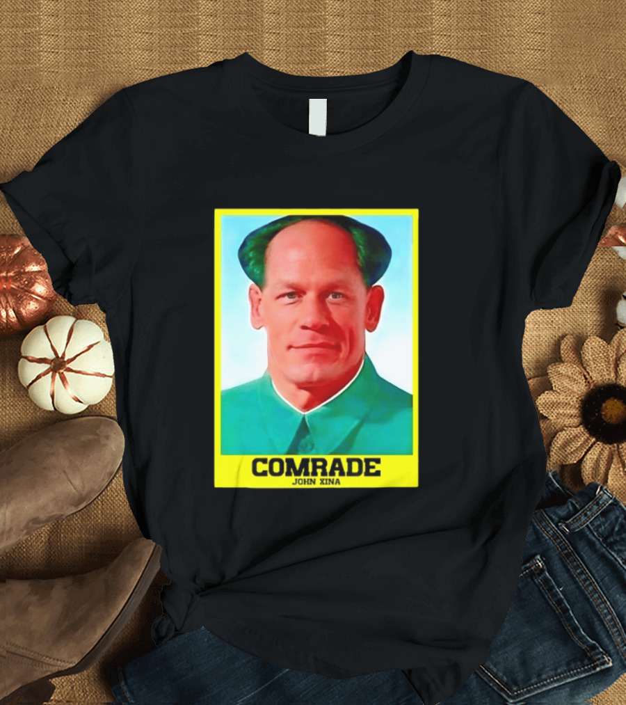 Comrade John Xina Meme Mao Zedong Parody Image T-Shirt