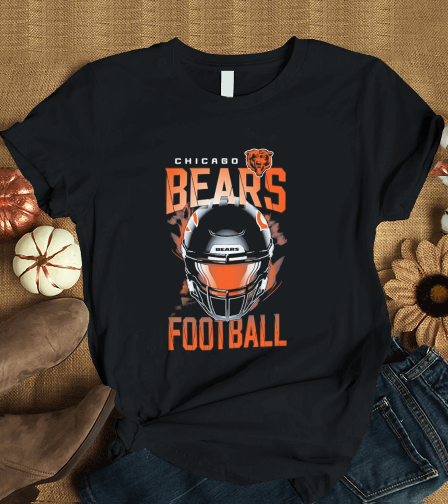Chicago Bears Football Helmet 2026 Season T-Shirt