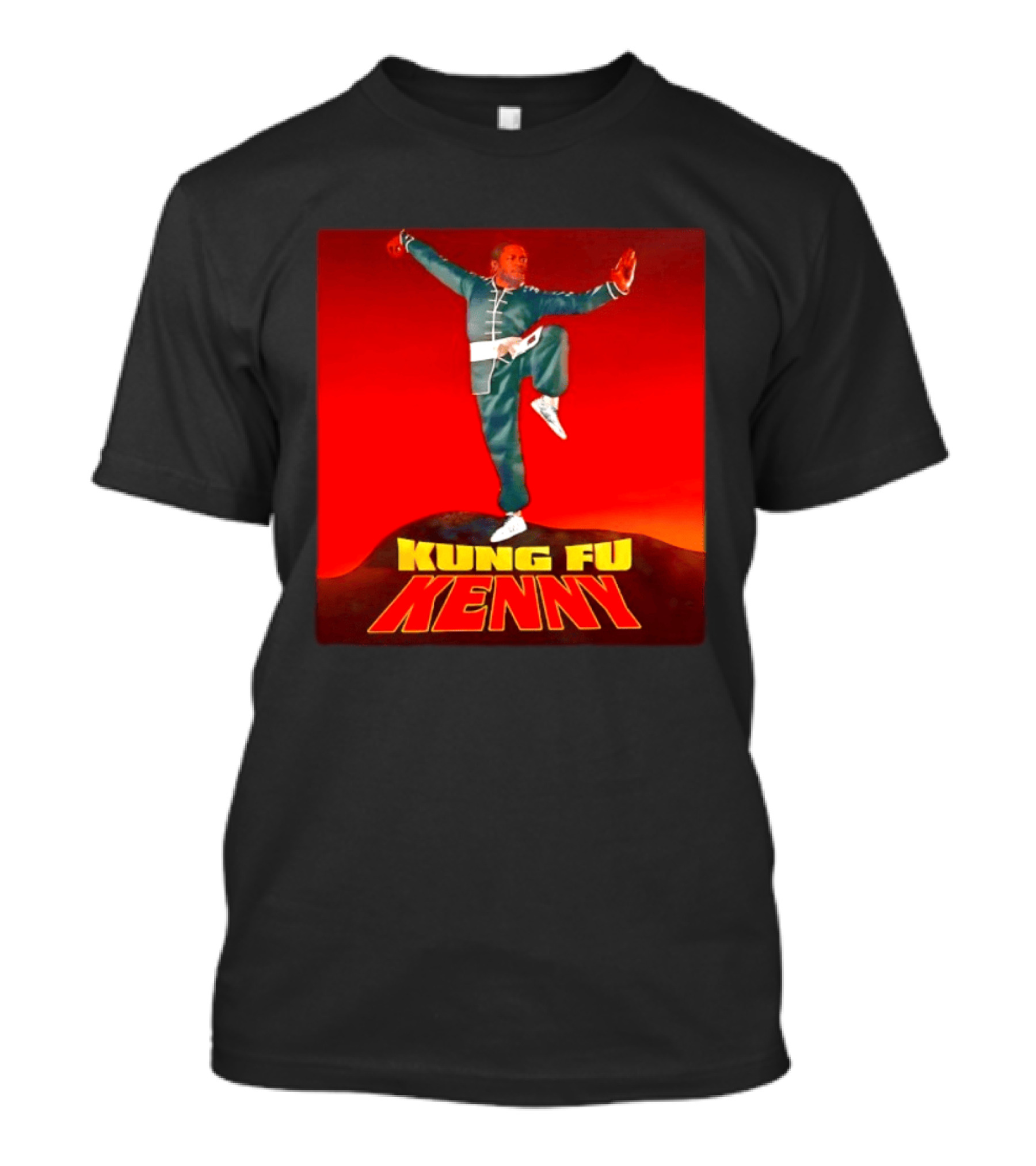 Kung Fu Kenny DAMN Hip Hop Kung Fu Kenny T-Shirt