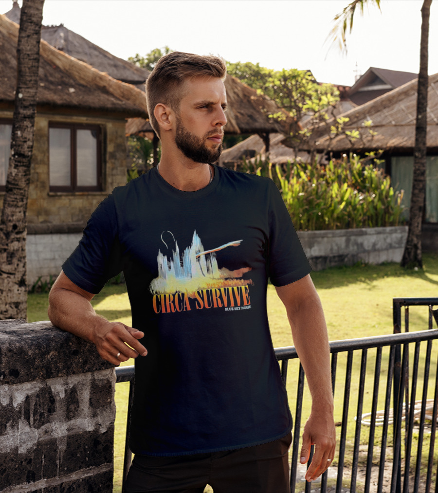 Circa Survive Blue Sky Noise Album T-Shirt