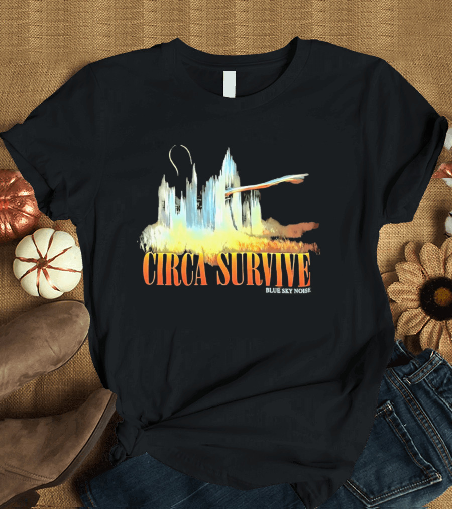 Circa Survive Blue Sky Noise Album T-Shirt