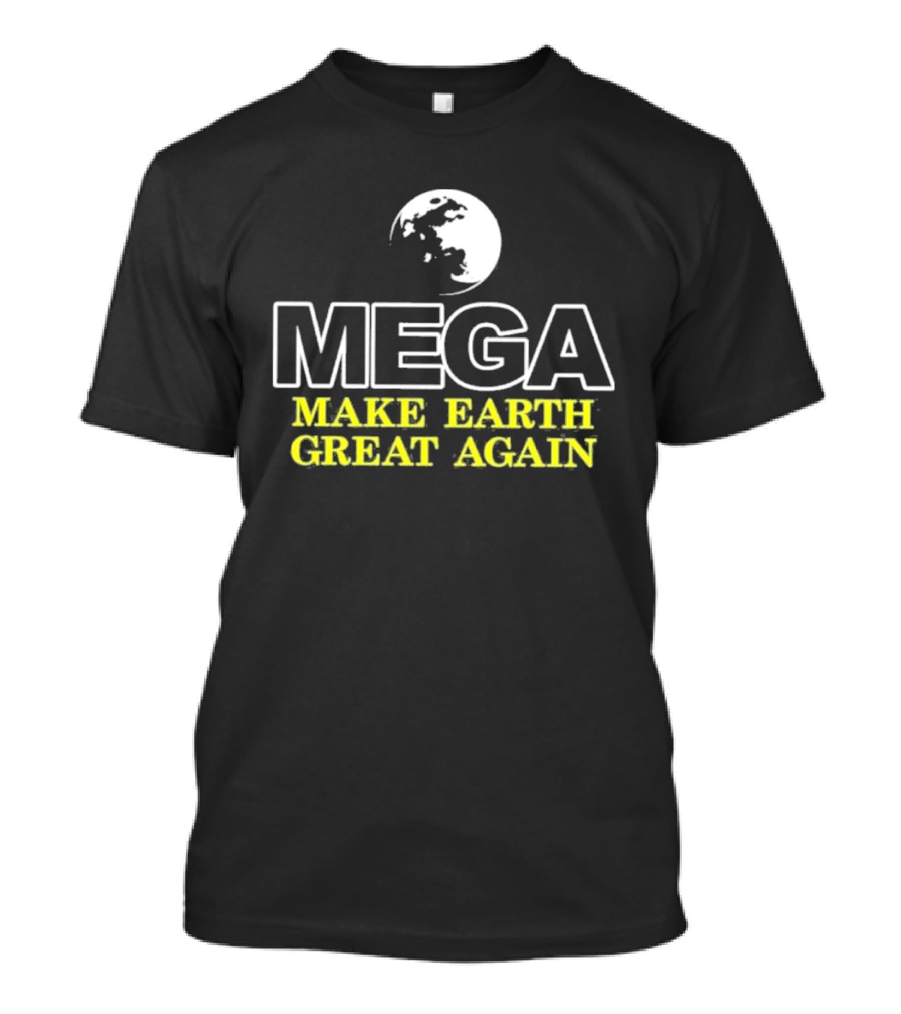 Count Binface MEGA Make Earth Great Again Planet T-Shirt