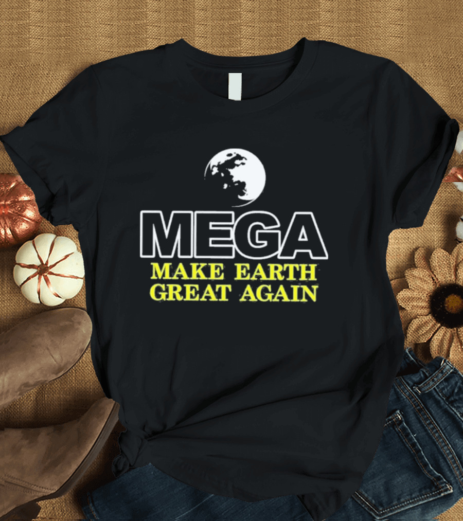 Count Binface MEGA Make Earth Great Again Planet T-Shirt