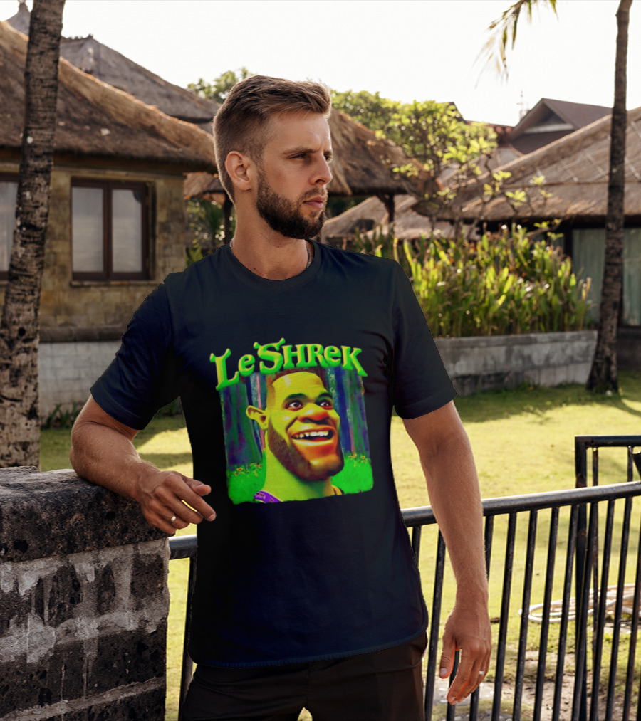 LeShrek LeBron James Philadelphia 76ers Basketball T-Shirt