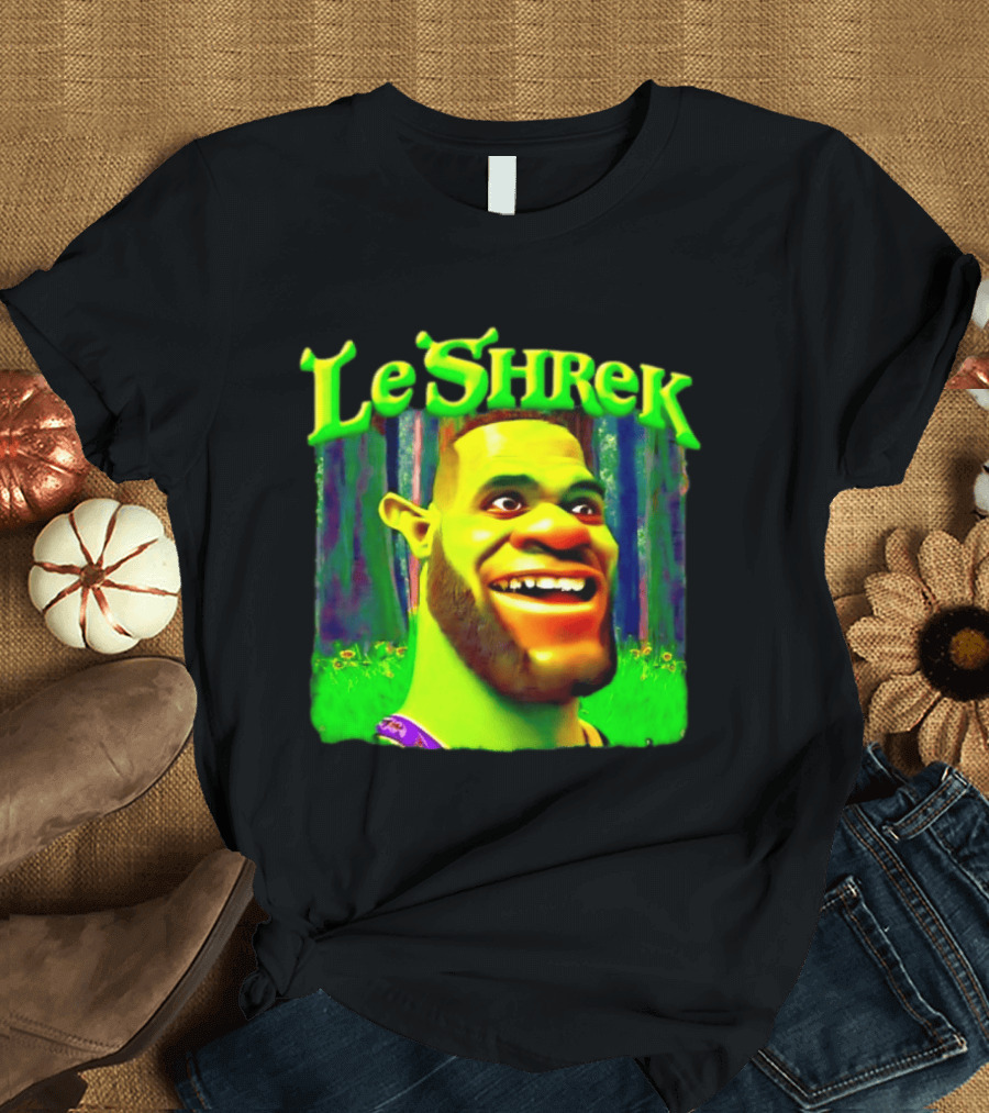 LeShrek LeBron James Philadelphia 76ers Basketball T-Shirt
