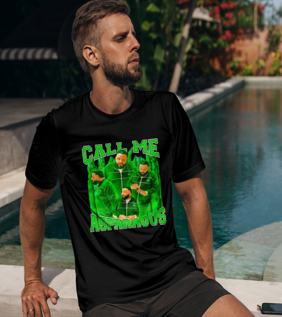 DJ Khaled Call Me Asparagus Music Producer Green Tracksuit T-Shirt