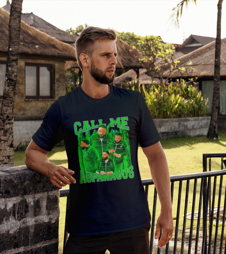 DJ Khaled Call Me Asparagus Music Producer Green Tracksuit T-Shirt