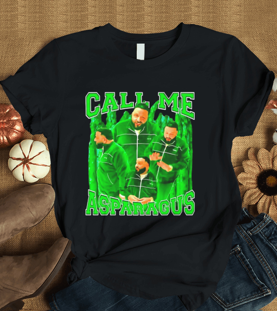 DJ Khaled Call Me Asparagus Music Producer Green Tracksuit T-Shirt