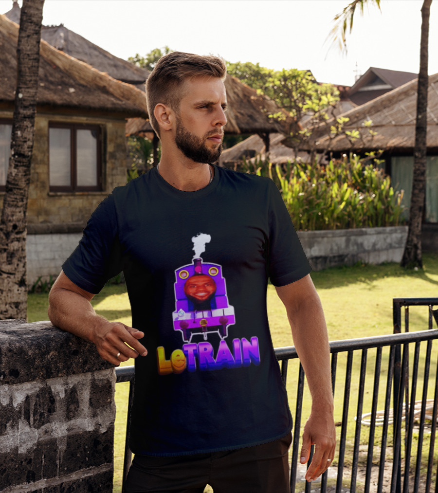 LeBron James LeTrain Meme With Philadelphia 76ers Concept T-Shirt