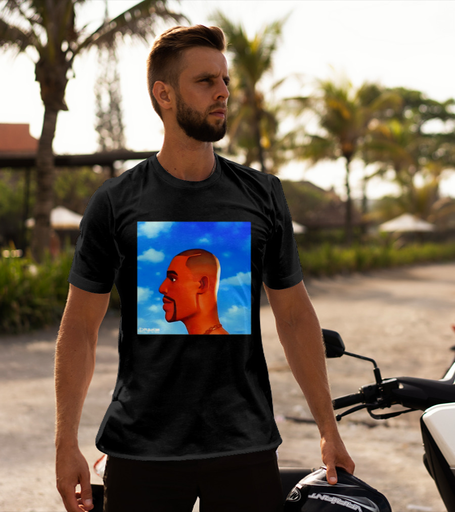 Drake For All The Dogs OVO Hip Hop Rap Album Sky Blue T-Shirt