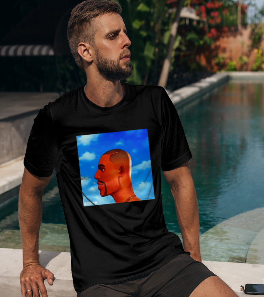 Drake For All The Dogs OVO Hip Hop Rap Album Sky Blue T-Shirt