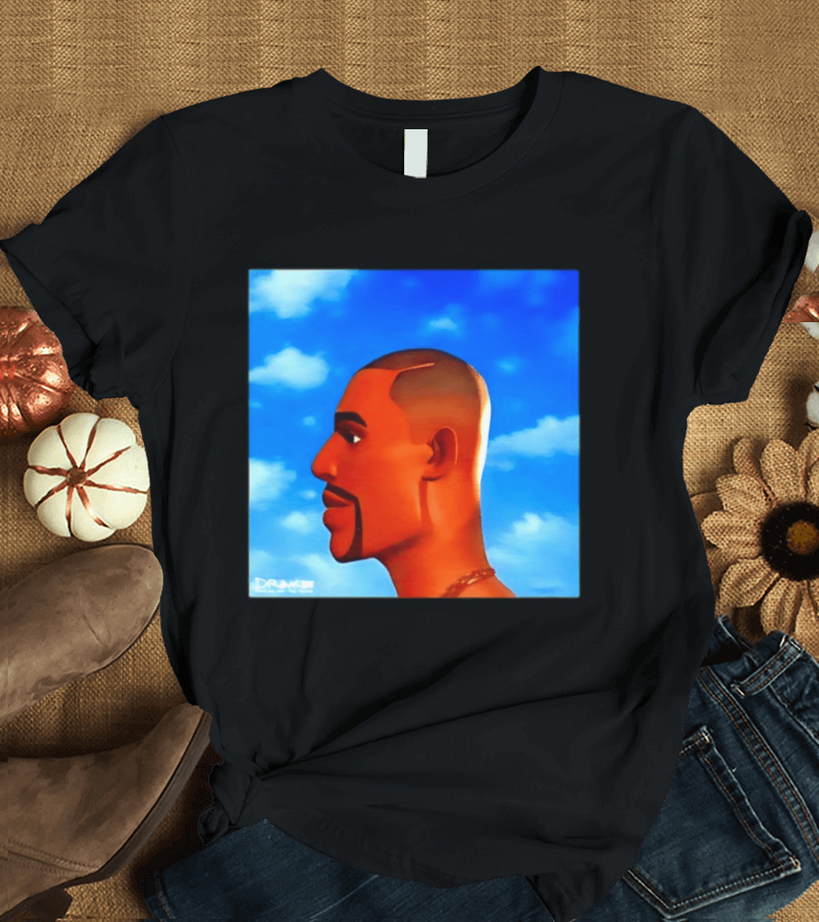Drake For All The Dogs OVO Hip Hop Rap Album Sky Blue T-Shirt
