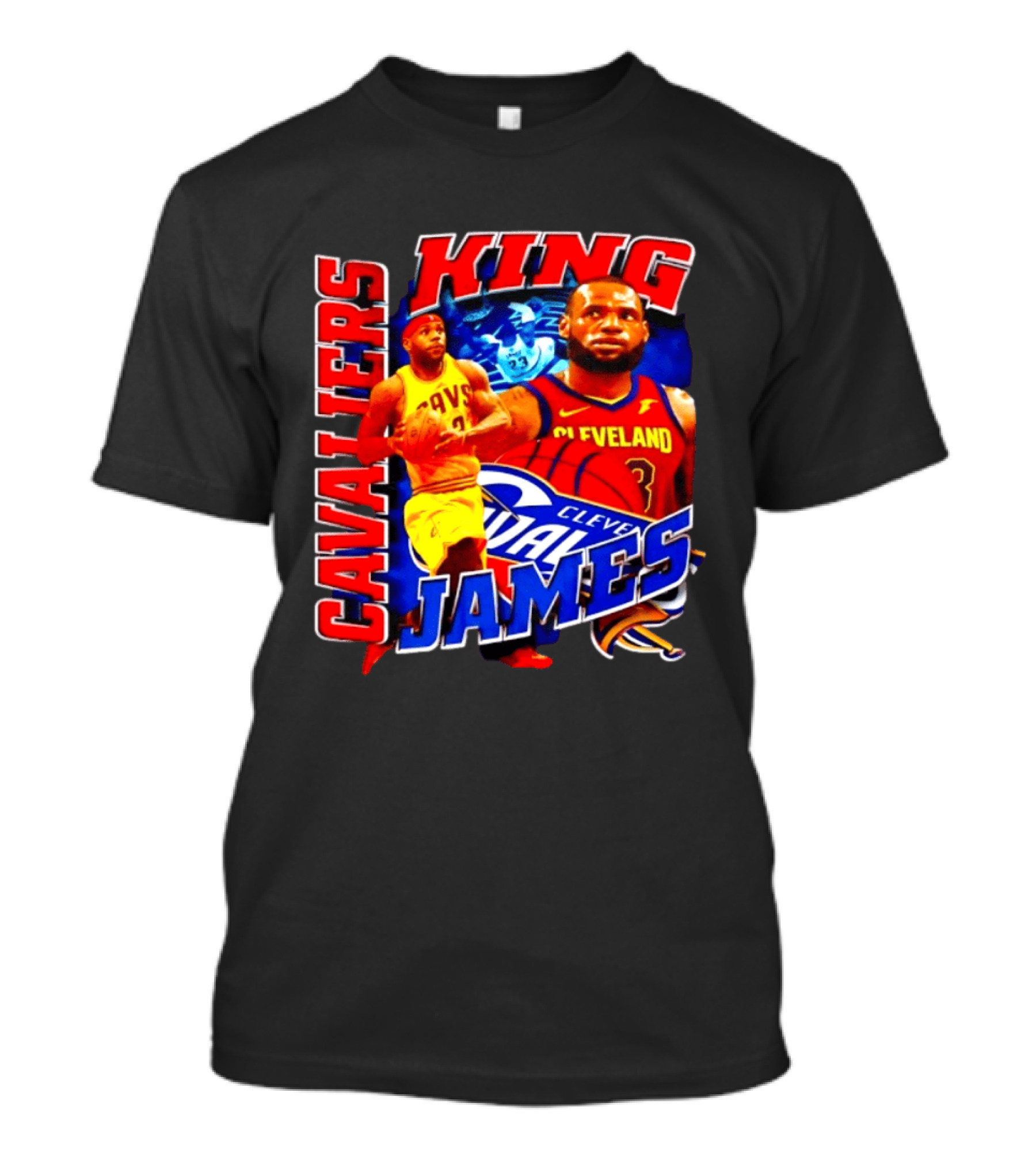 Cleveland Cavaliers King James LeBron Nike NBA Basketball Star T-Shirt