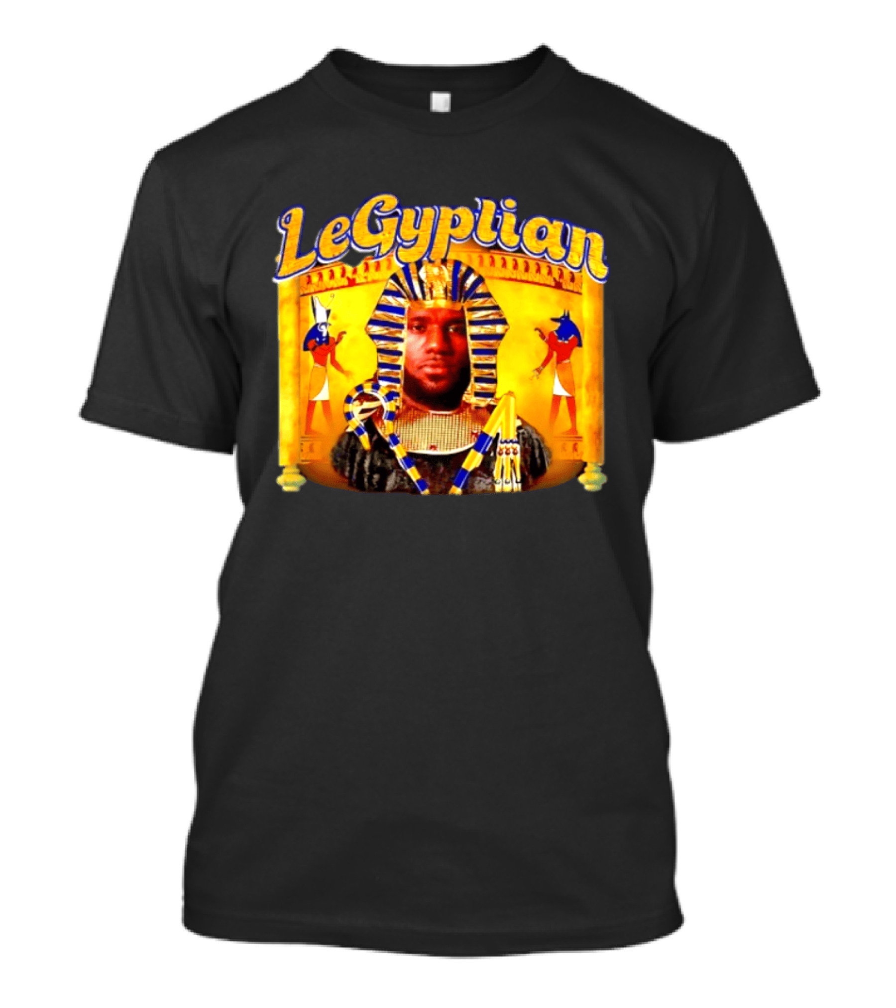 LeBron James LeGyptian Philadelphia 76ers Basketball Meme T-Shirt