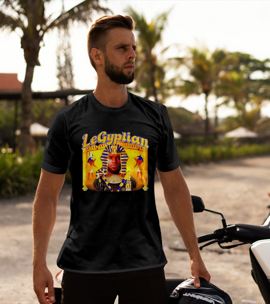 LeBron James LeGyptian Philadelphia 76ers Basketball Meme T-Shirt