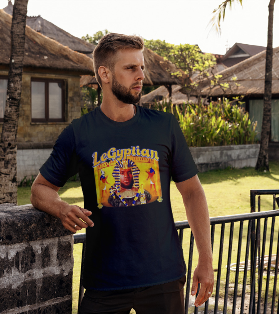LeBron James LeGyptian Philadelphia 76ers Basketball Meme T-Shirt