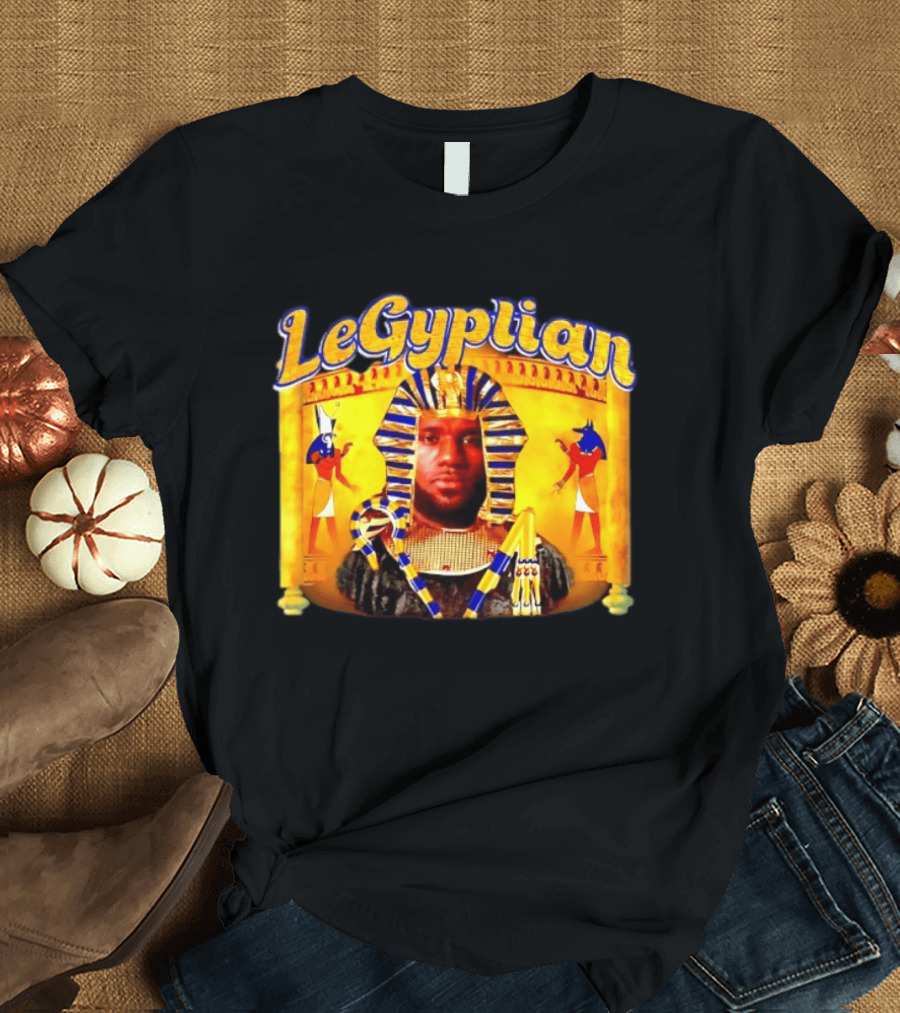 LeBron James LeGyptian Philadelphia 76ers Basketball Meme T-Shirt