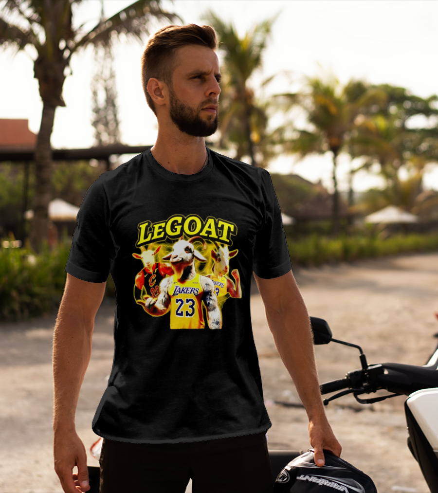 Legoat 23 LeBron James Lakers Cavaliers T-Shirt