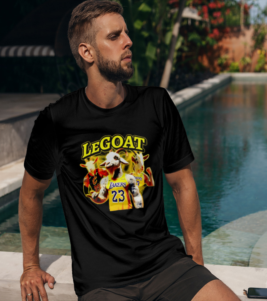 Legoat 23 LeBron James Lakers Cavaliers T-Shirt