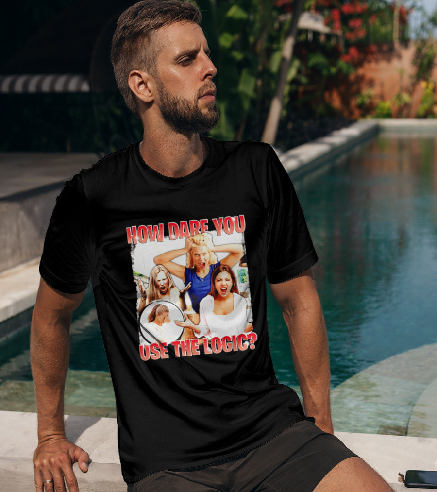 How Dare You Use The Logic Retro 90s T-Shirt