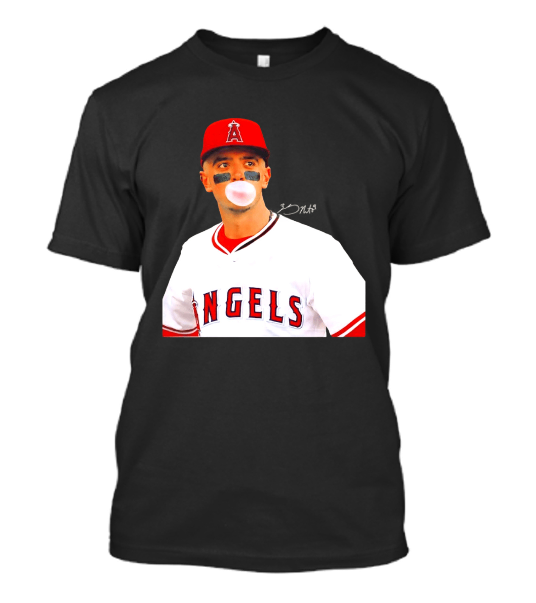 Zach Neto Los Angeles Angels 2026 MLB Season Bubblegum Moment T-Shirt