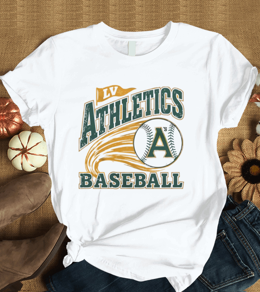 LV Athletics Baseball MLB 2026 Season T-Shirt