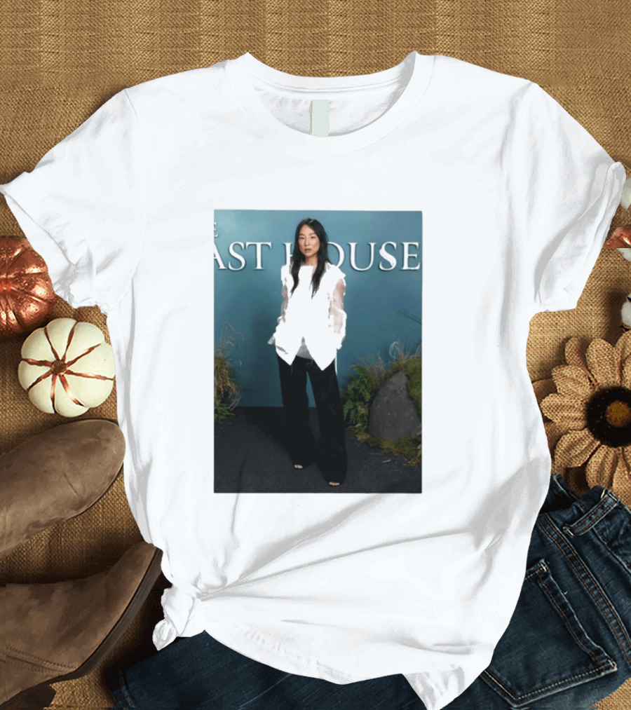 The Last House Fashion Greta Lee The Row T-Shirt