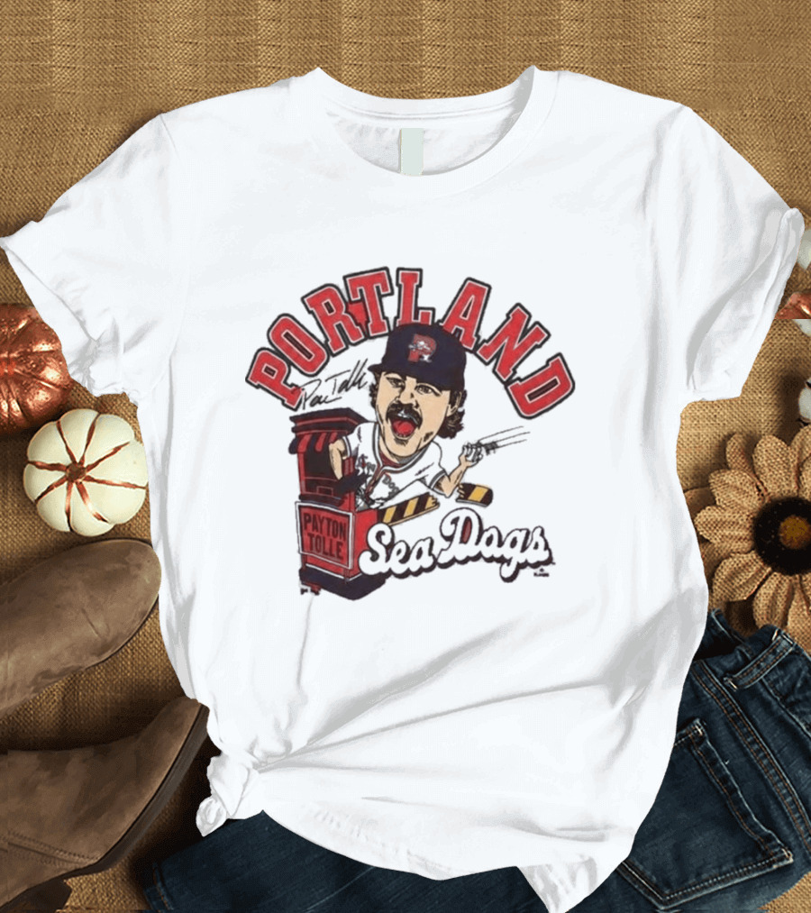 Payton Tolle Portland Sea Dogs Baseball T-Shirt