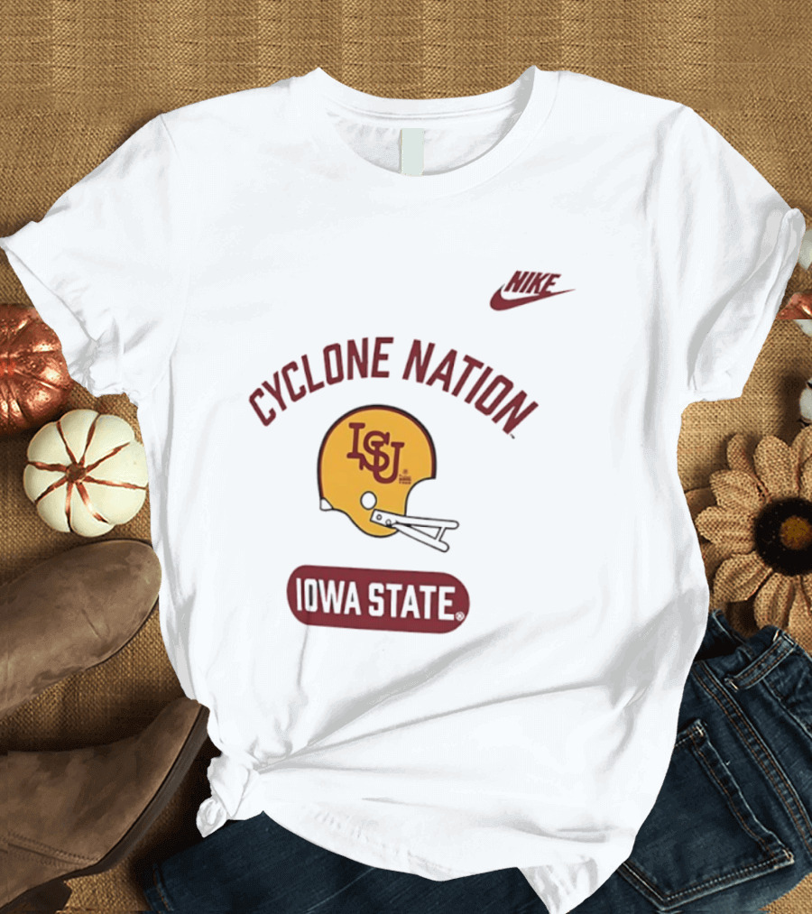 Cyclone Nation Iowa State ISU Football Nike T-Shirt