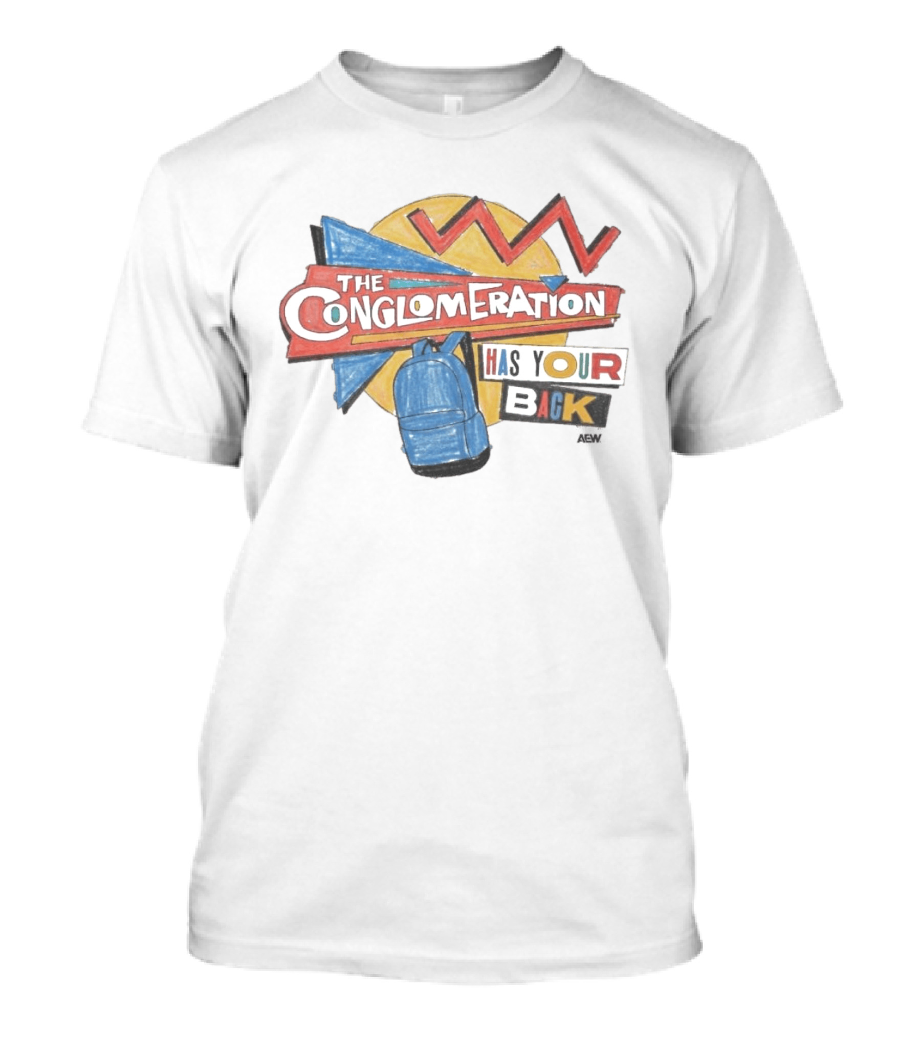 The Conglomeration Has Your Back Backpack T-Shirt