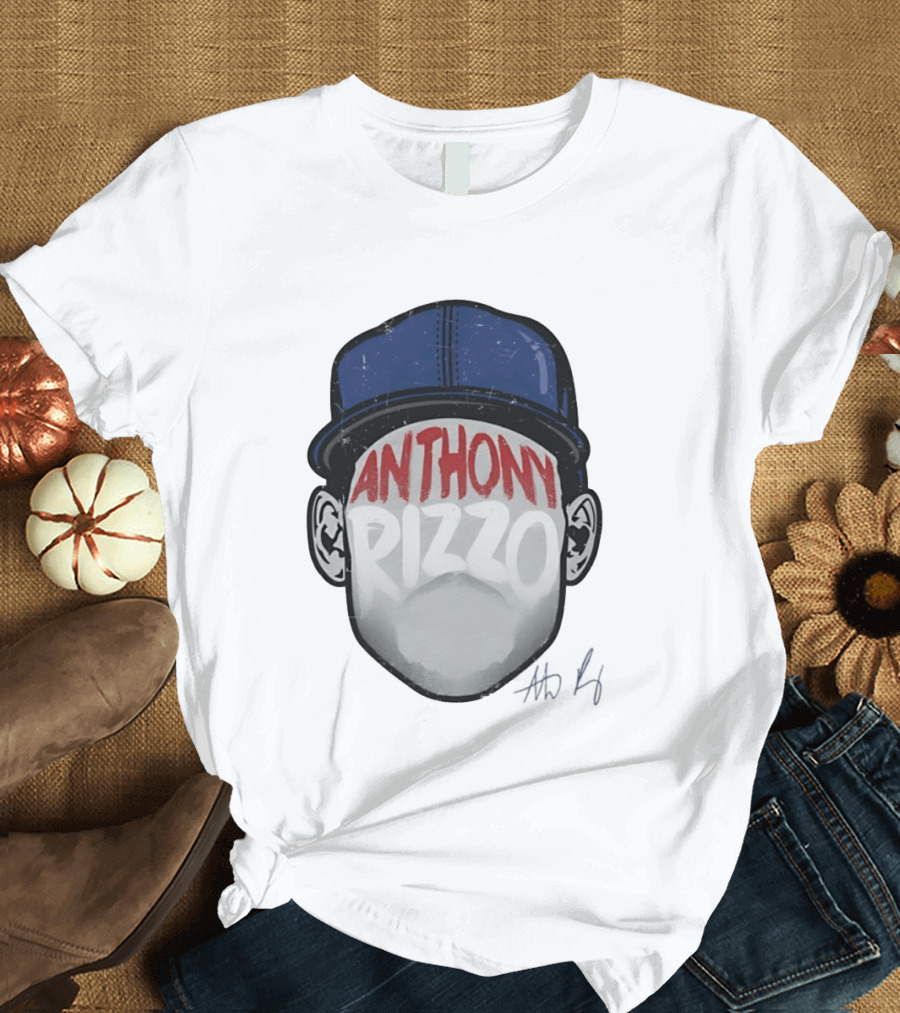 Anthony Rizzo Chicago Cubs Baseball Cap T-Shirt