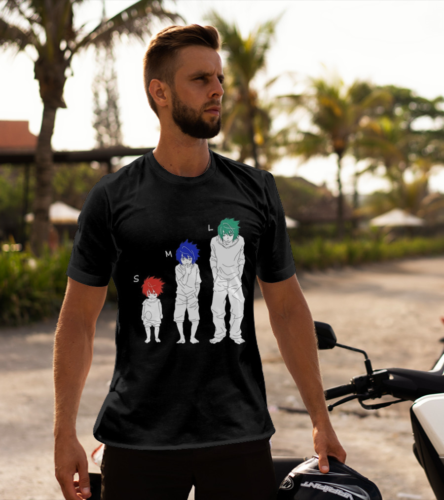 S M L Beyond Birthday Mello L Lawliet Colorful T-Shirt