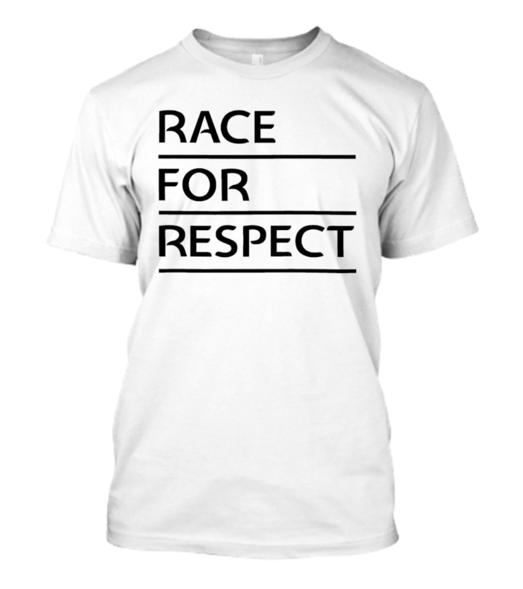 Race For Respect Social Justice Equality Movement T-Shirt