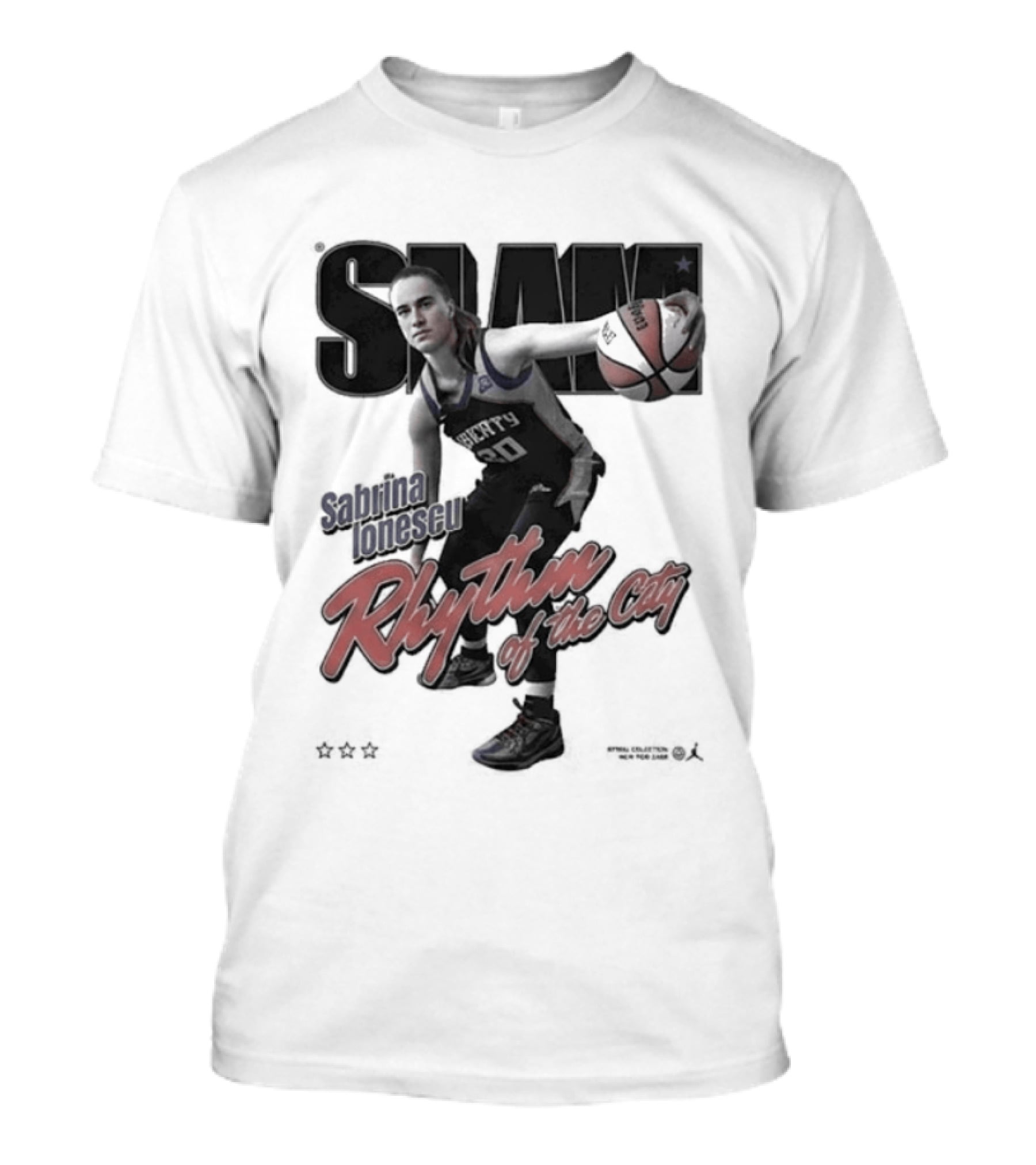 SLAM Sabrina Ionescu Rhythm Of The City T-Shirt