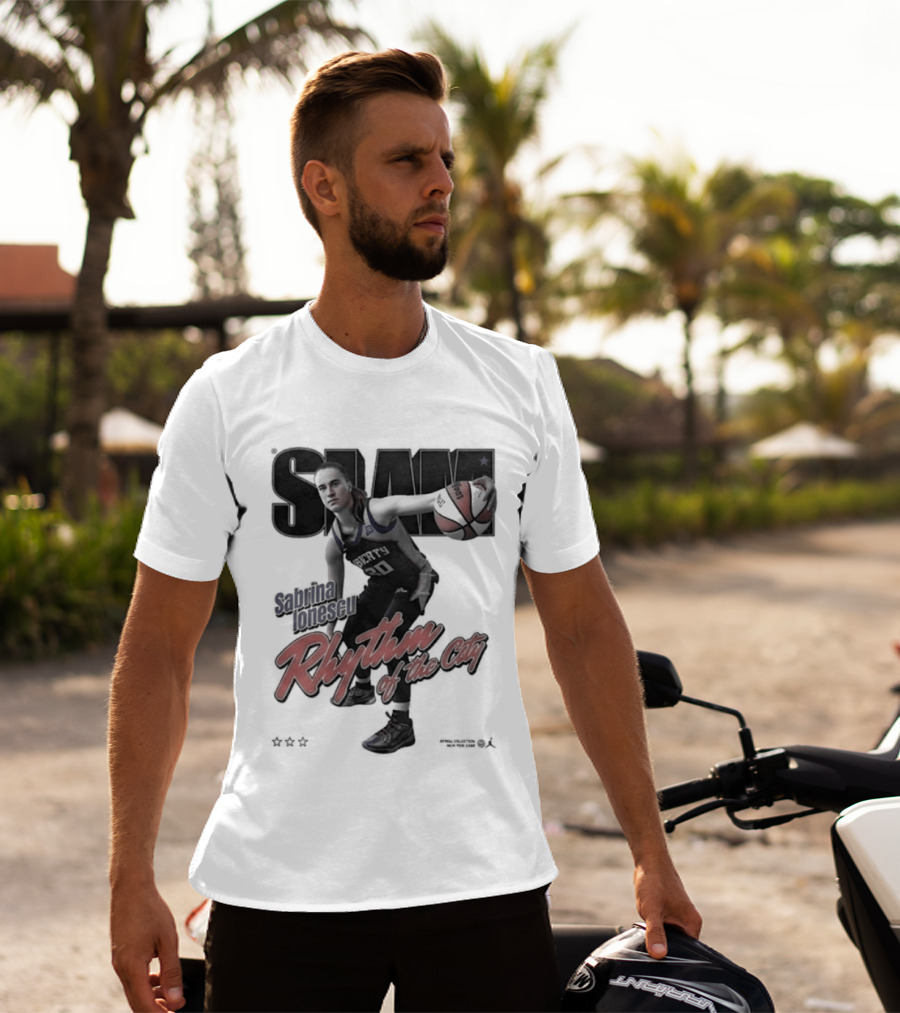 SLAM Sabrina Ionescu Rhythm Of The City T-Shirt