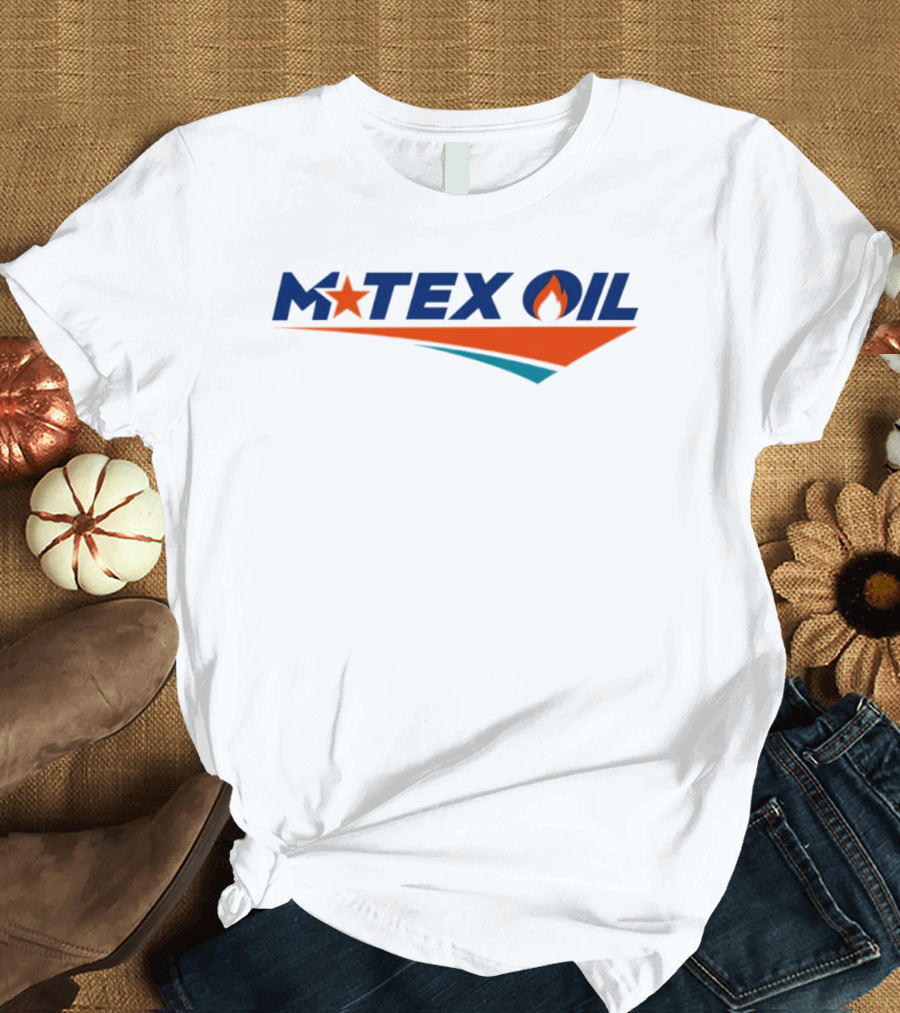 Matex Oil Gas Petroleum Brand Star Flame T-Shirt