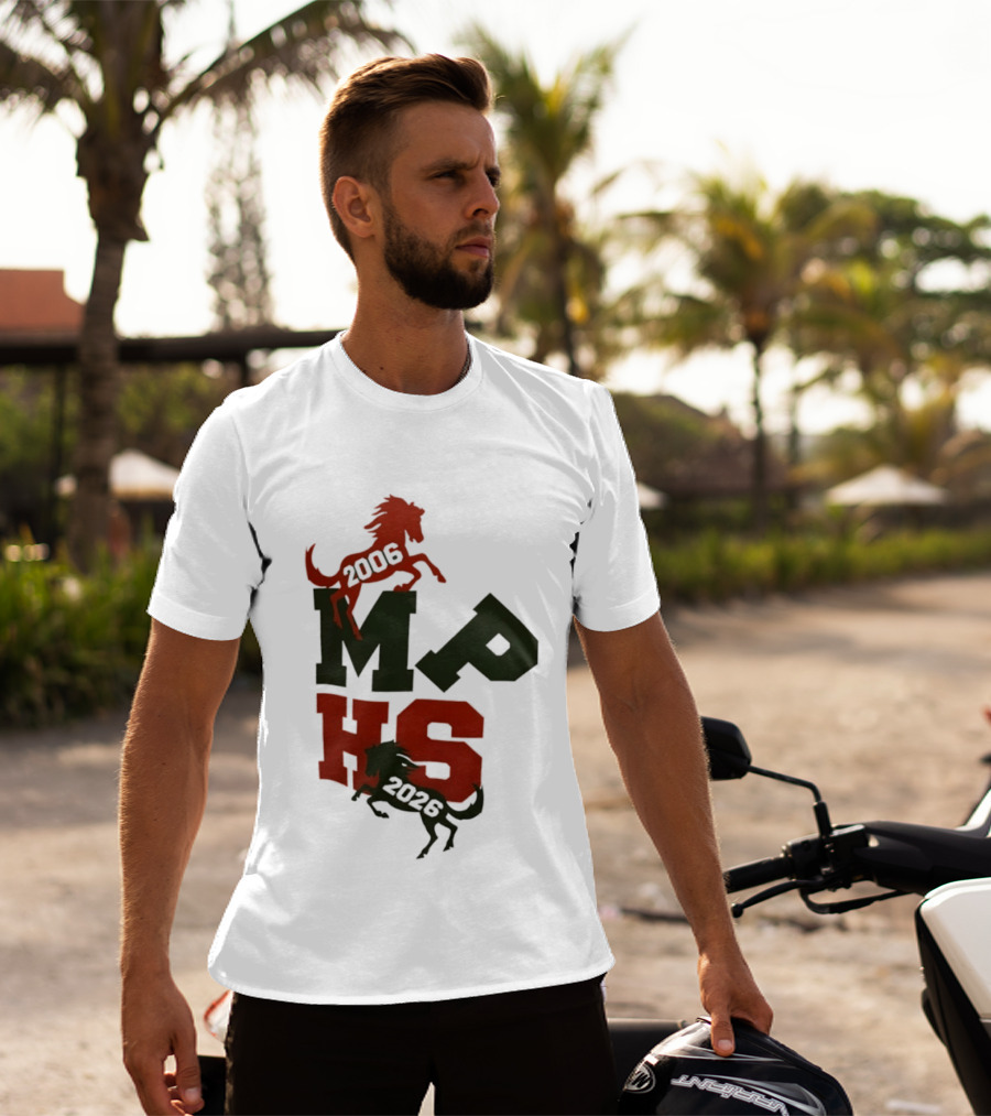 Morgan Park Mustangs MPHS 2006 2026 T-Shirt