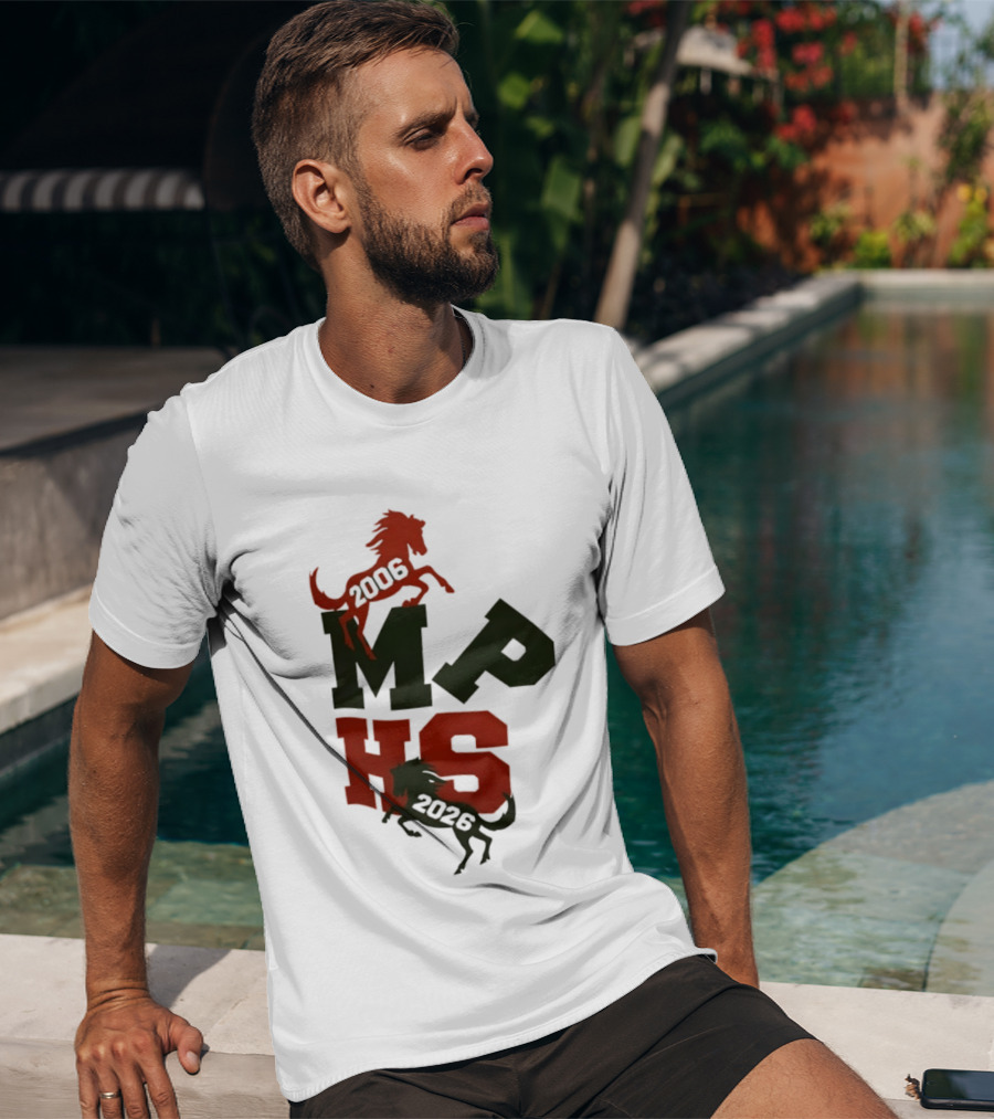Morgan Park Mustangs MPHS 2006 2026 T-Shirt