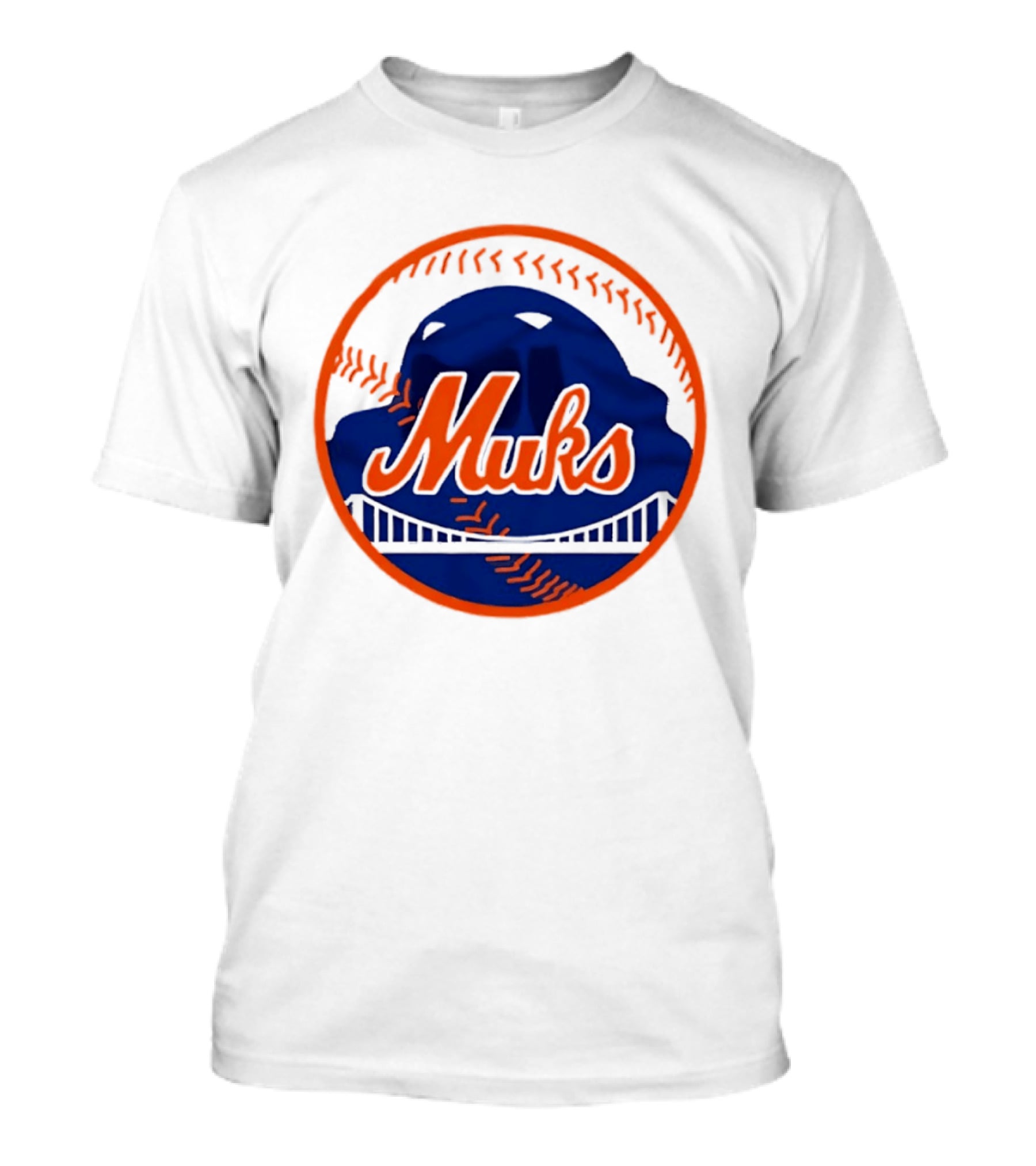 Muks New York Mets Baseball Team T-Shirt