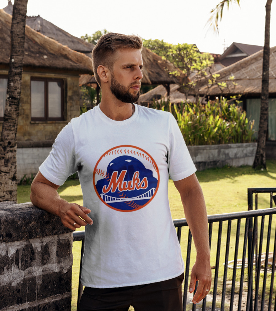 Muks New York Mets Baseball Team T-Shirt