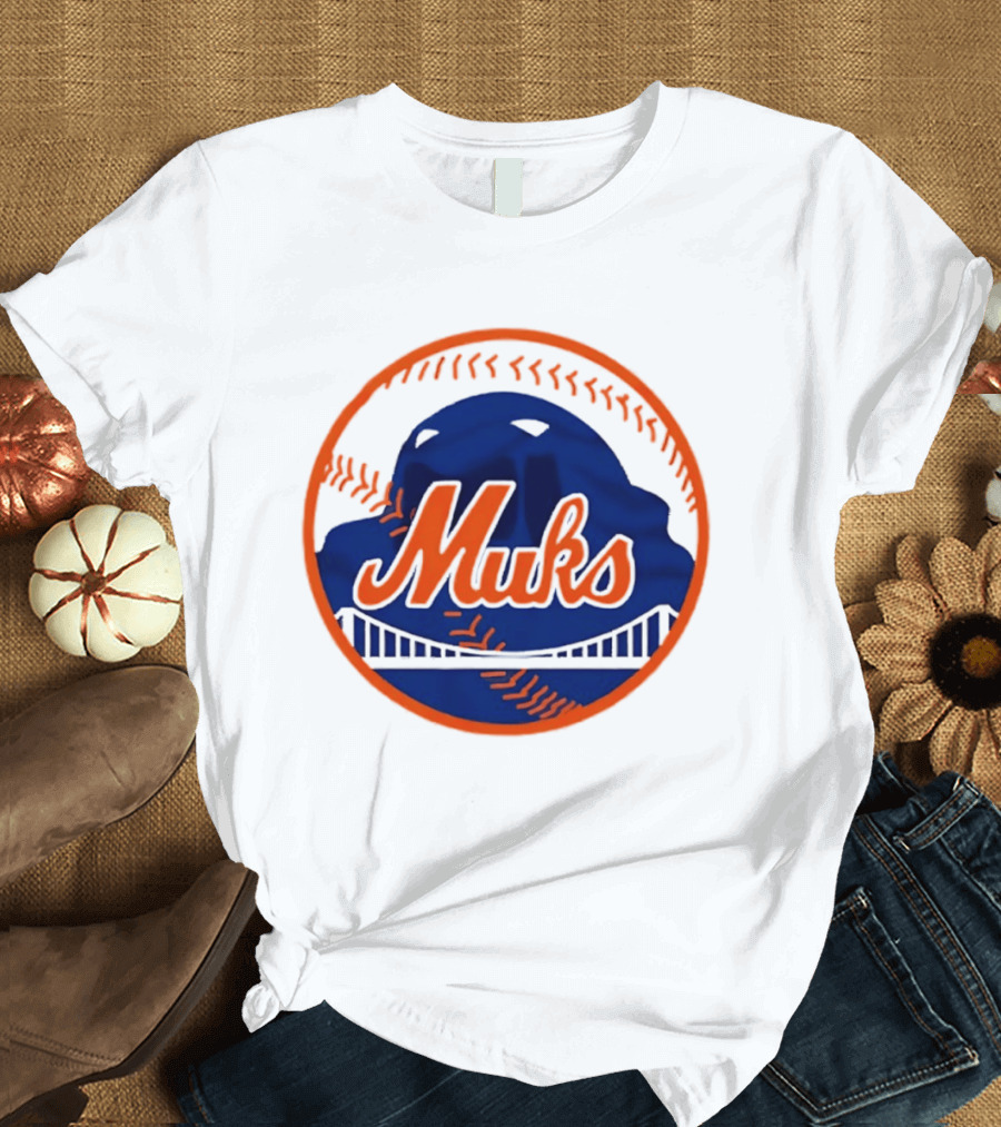 Muks New York Mets Baseball Team T-Shirt