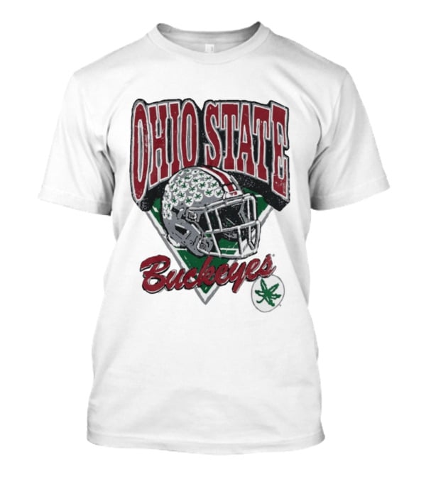 Ohio State Buckeyes Helmet Football Pride T-Shirt